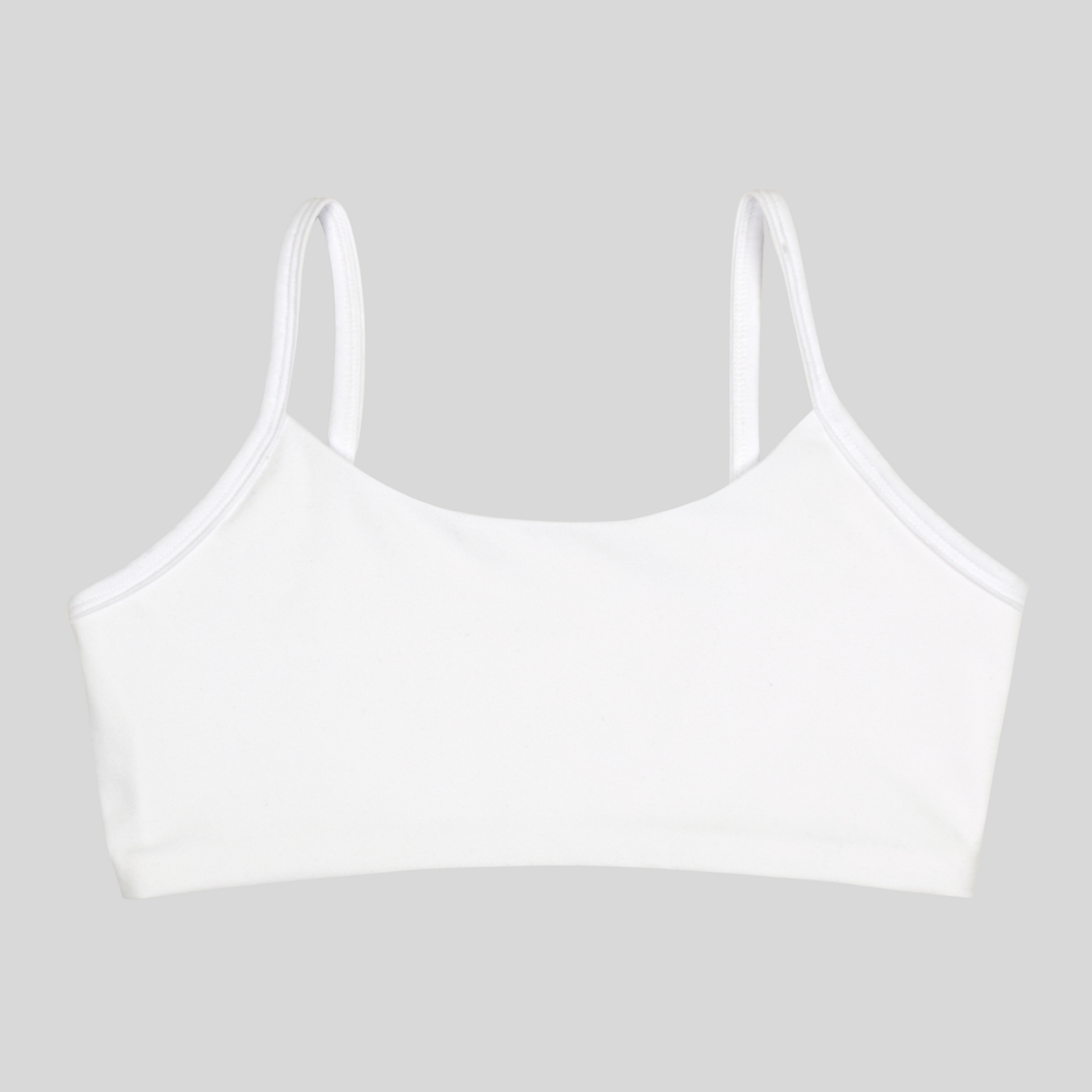 LuvFlourish Everyday Girls' Bra pictured in Coconut White